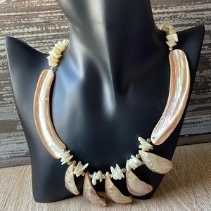 Vintage Shell Necklace